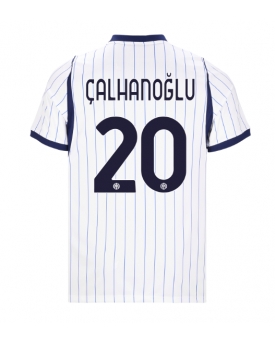 Inter Milan Hakan Calhanoglu #20 Maglia Gara Trasferta Repliche 2026-27 Maniche Corte Inter Milan Hakan Calhanoglu #20 Maglia Gara Trasferta Repliche 2026-27 Maniche Corte